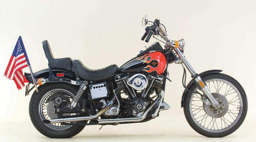 1984 harley davidson store wide glide